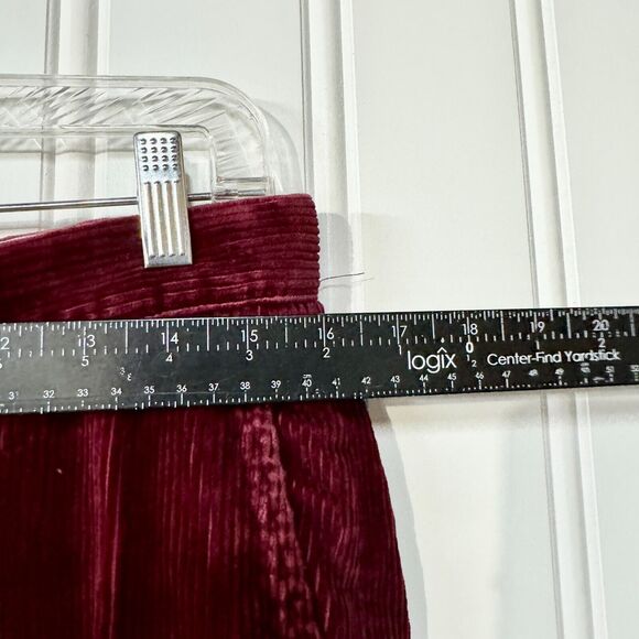 VINEYARD VINES Pants Mens Size 33X29 Wine Red Corduroy Mid Rise Straight Leg - Picture 3 of 7